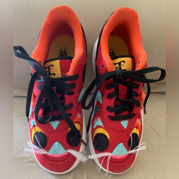 Kids NIKE Force One LV8 “Year of the Tiger” lucky carp fish athletic shoes 13 - Picture 2 of 8